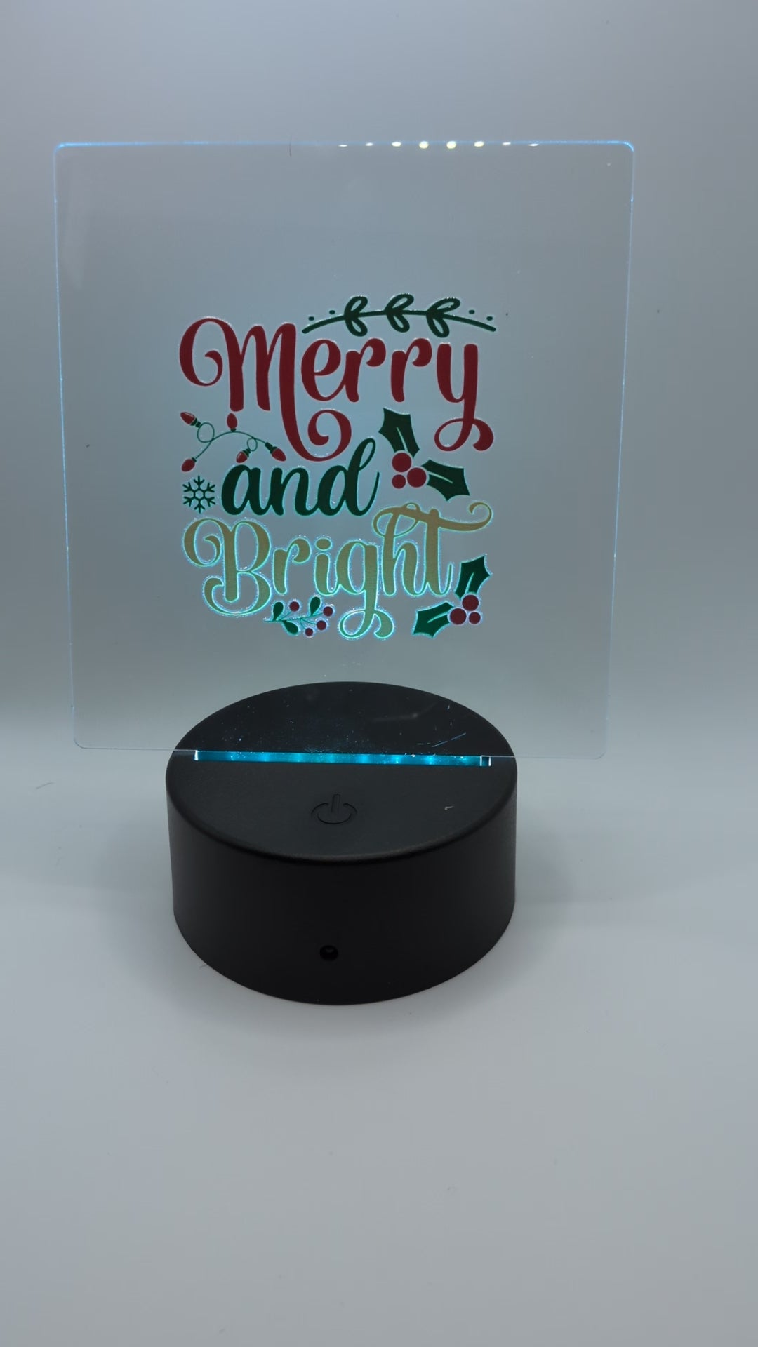 LED night light with remote