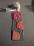 🔥NEW!🔥 Floral acrylic bookmarks with tassel