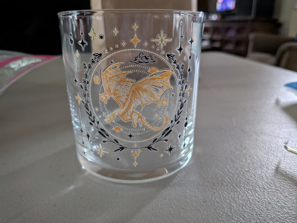 🔥💧NEW DROP 💧🔥 DRAGON DOUBLE OLD FASHIONED GLASSES