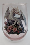 Dragon stemless wineglasses