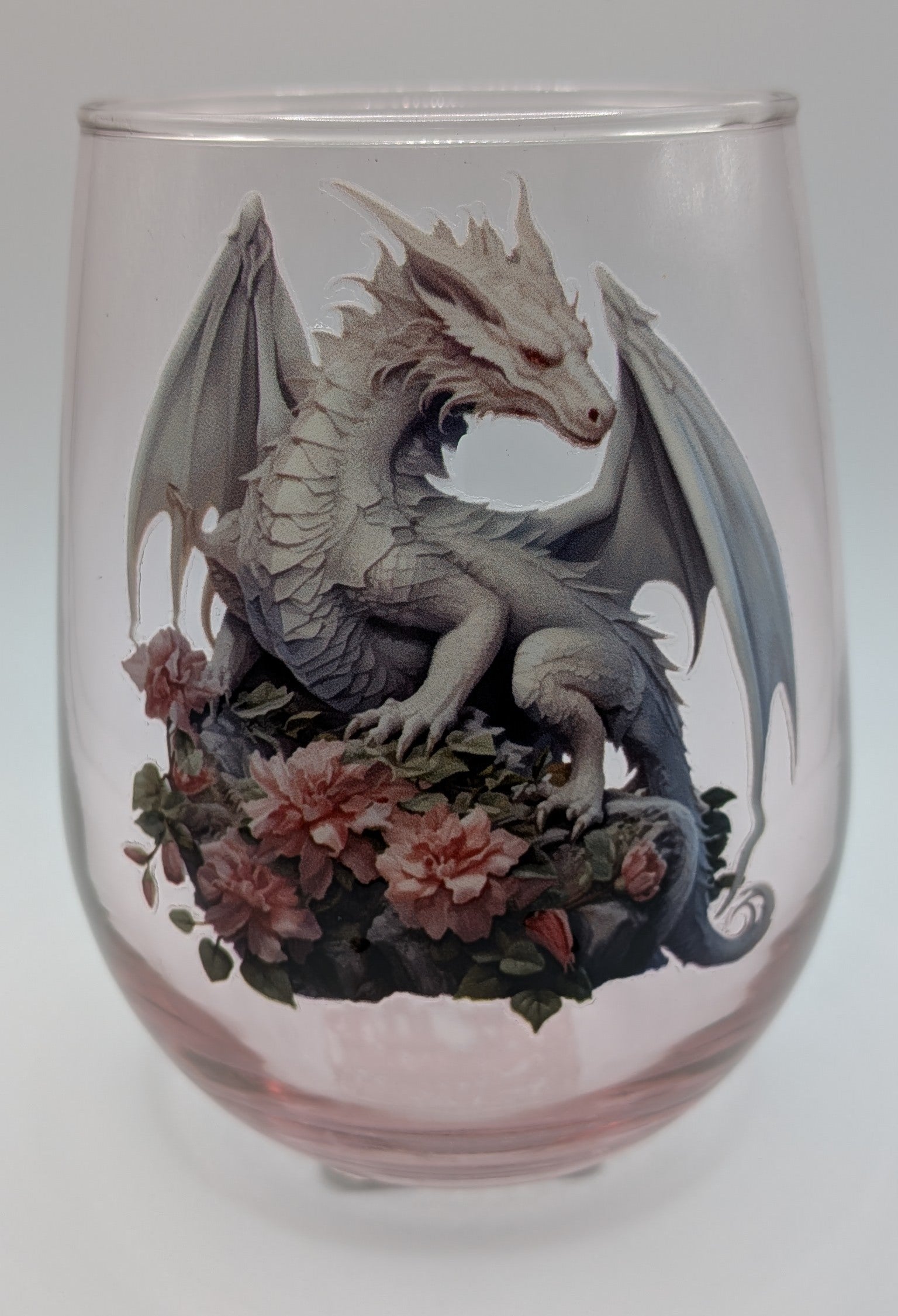 Dragon stemless wineglasses