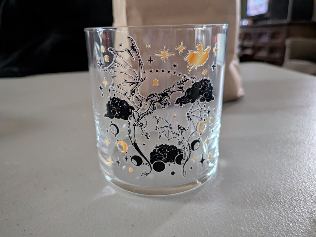 🔥💧NEW DROP 💧🔥 DRAGON DOUBLE OLD FASHIONED GLASSES