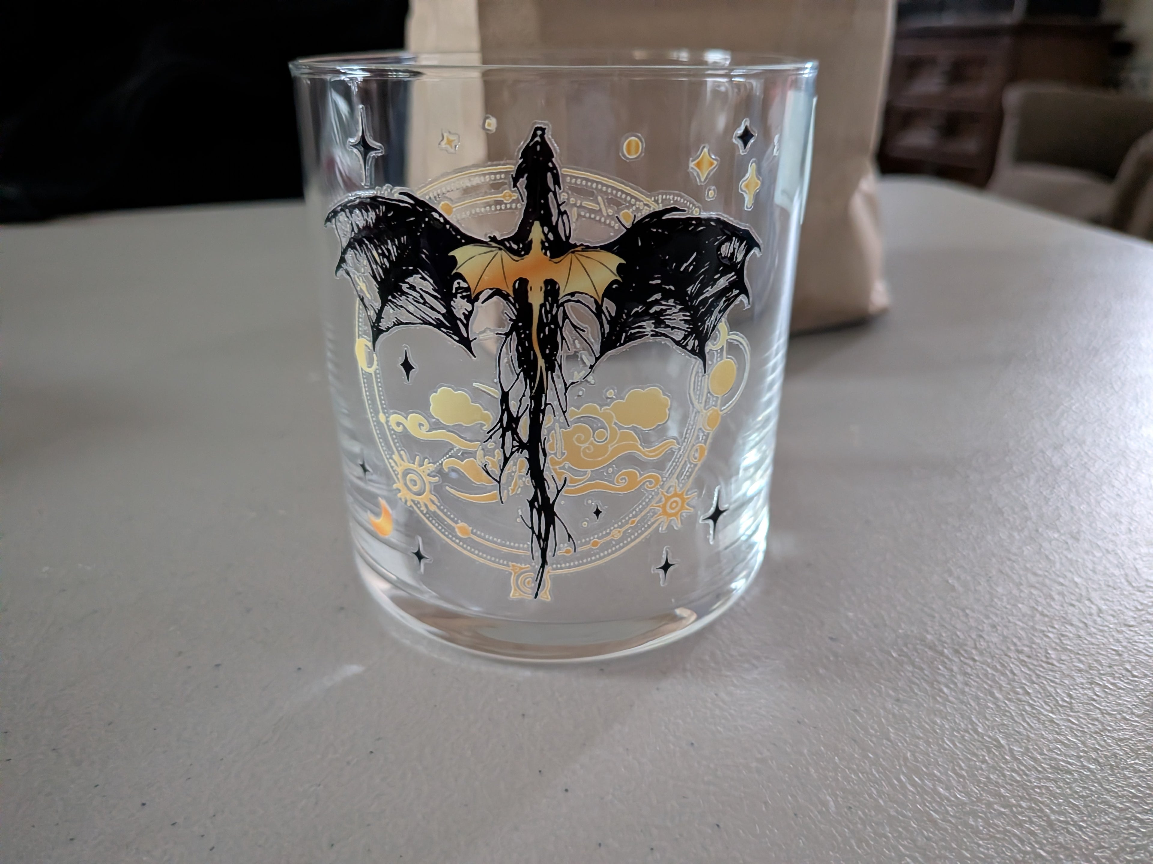 🔥💧NEW DROP 💧🔥 DRAGON DOUBLE OLD FASHIONED GLASSES