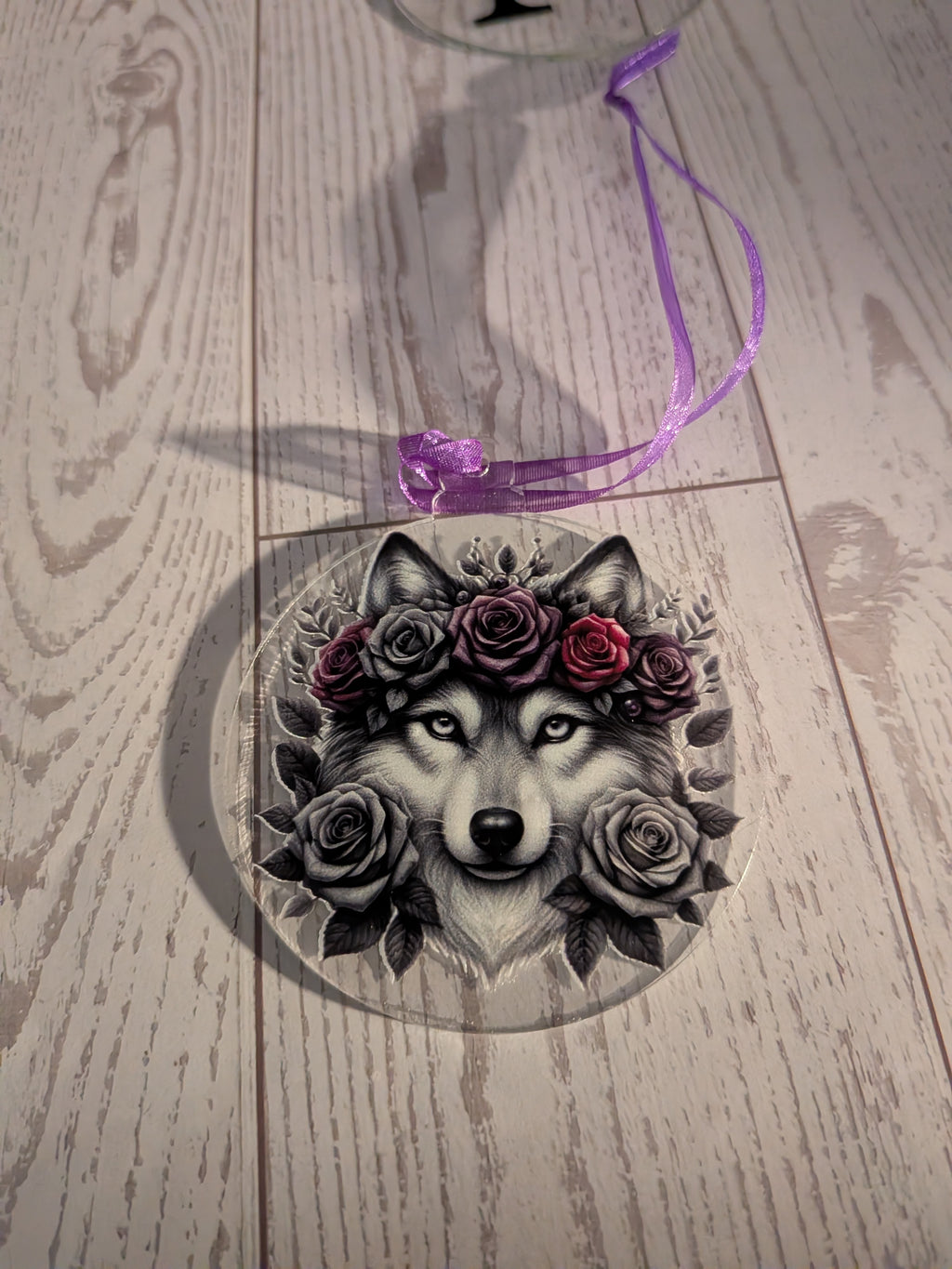 NEW DESIGNS ADDED!!! Acrylic ornaments 2" round clear