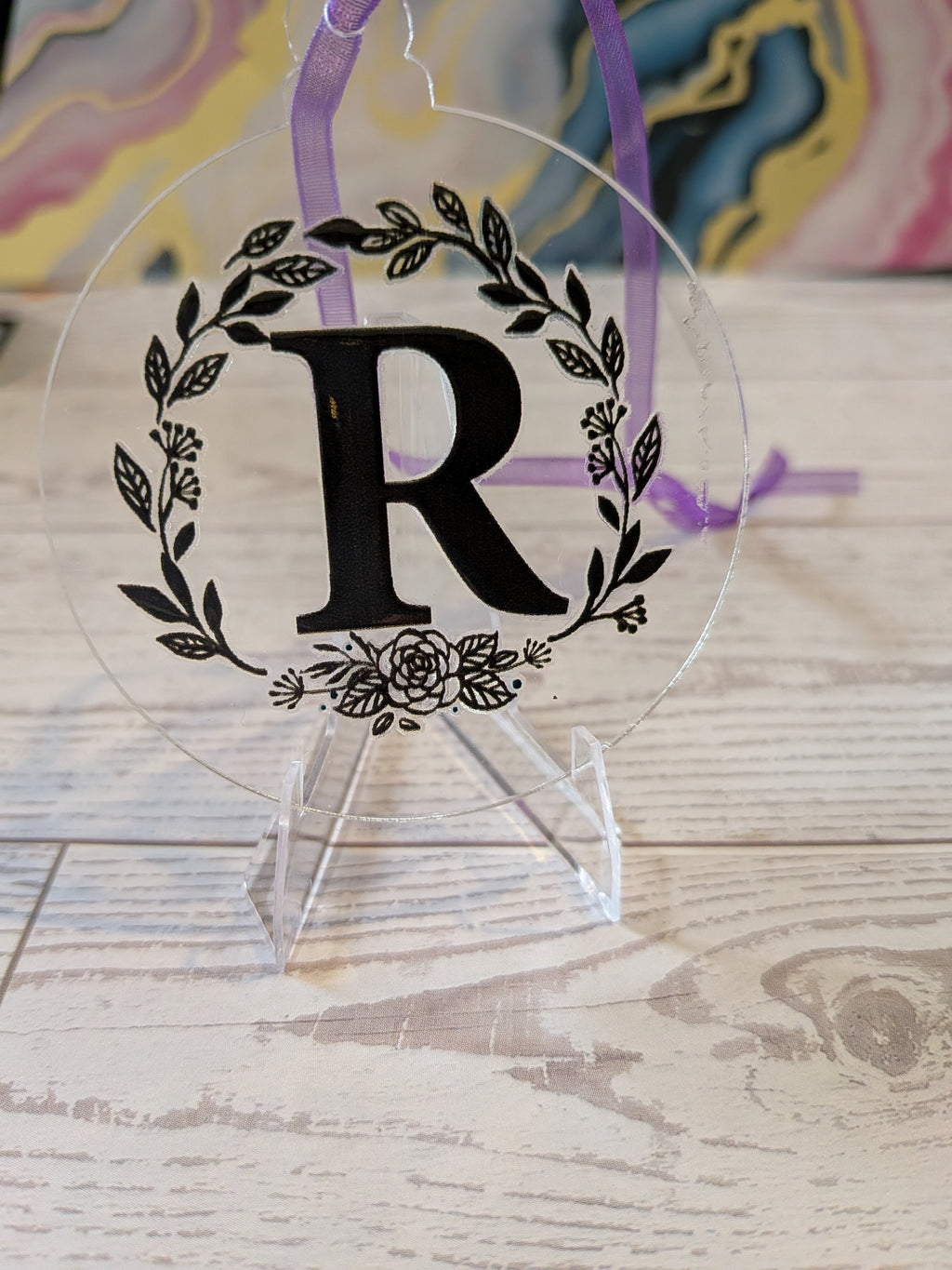 NEW DESIGNS ADDED!!! Acrylic ornaments 2" round clear
