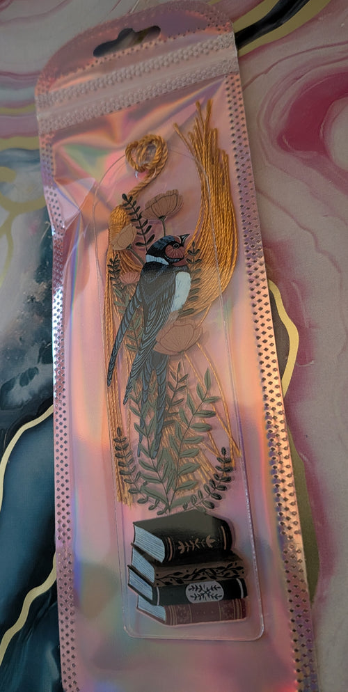 Acrylic bookmarks with tassel