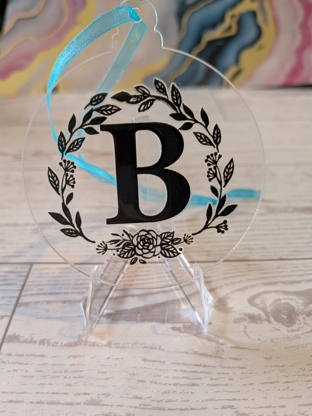 NEW DESIGNS ADDED!!! Acrylic ornaments 2" round clear