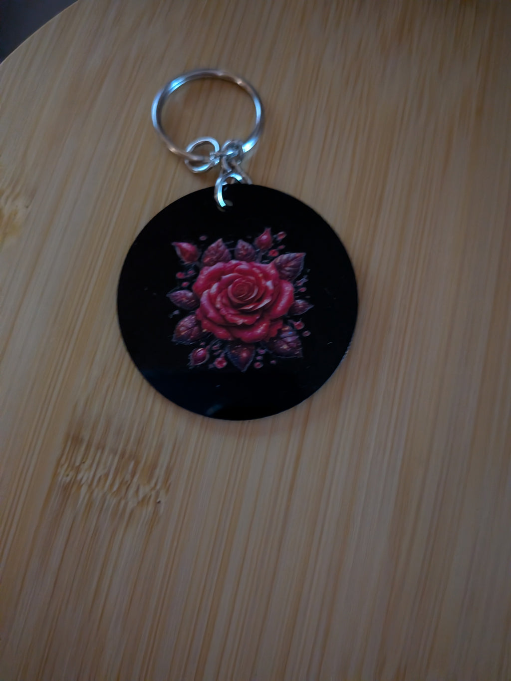 🔥💧NEW DROP 💧🔥Double-sided Black Acrylic keychains