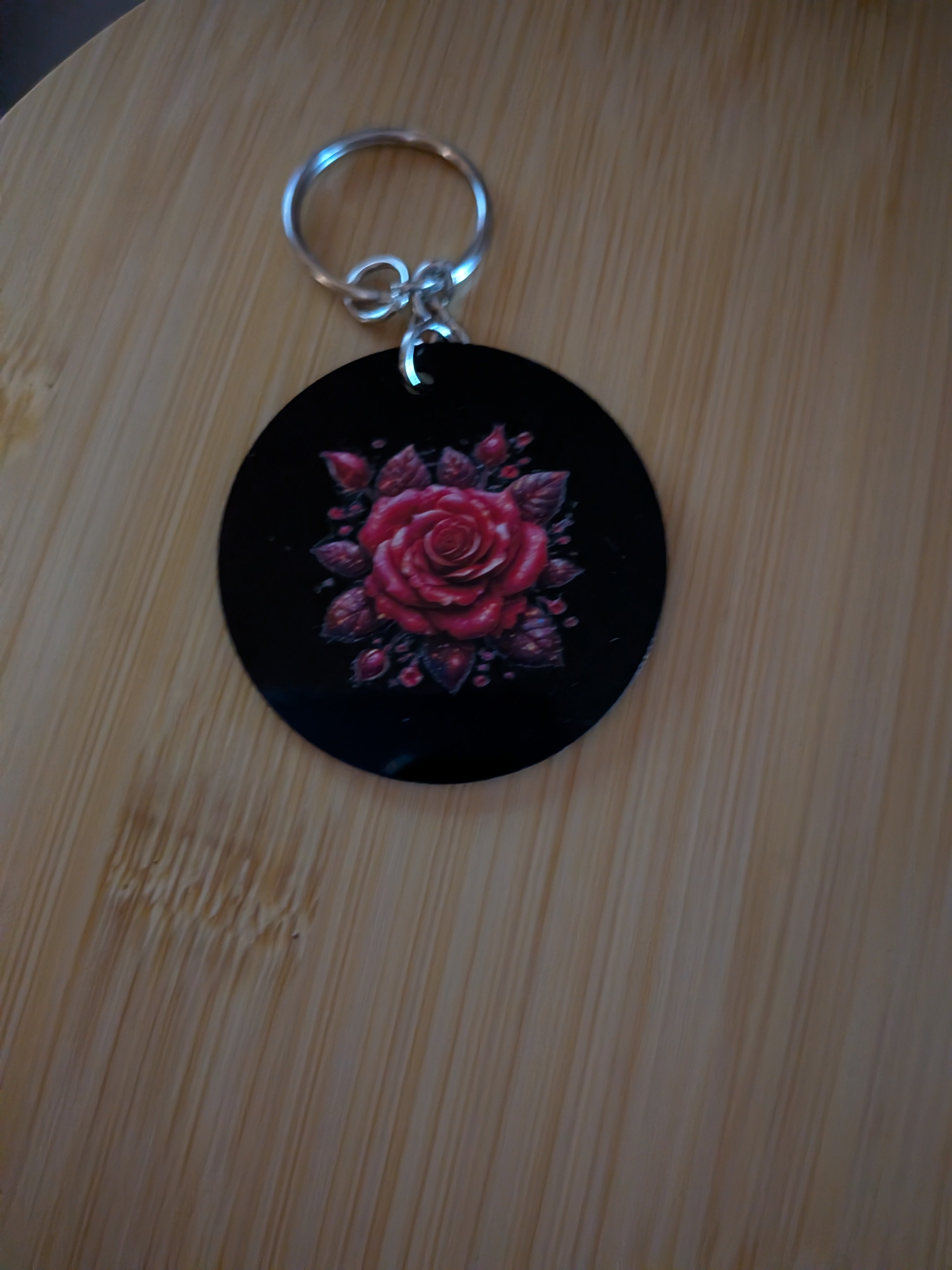 🔥💧NEW DROP 💧🔥Double-sided Black Acrylic keychains