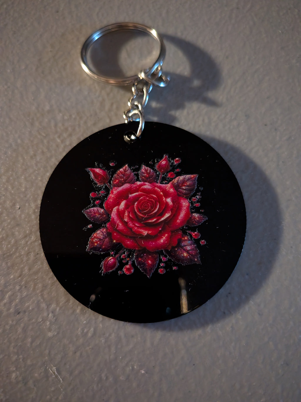 🔥💧NEW DROP 💧🔥Double-sided Black Acrylic keychains