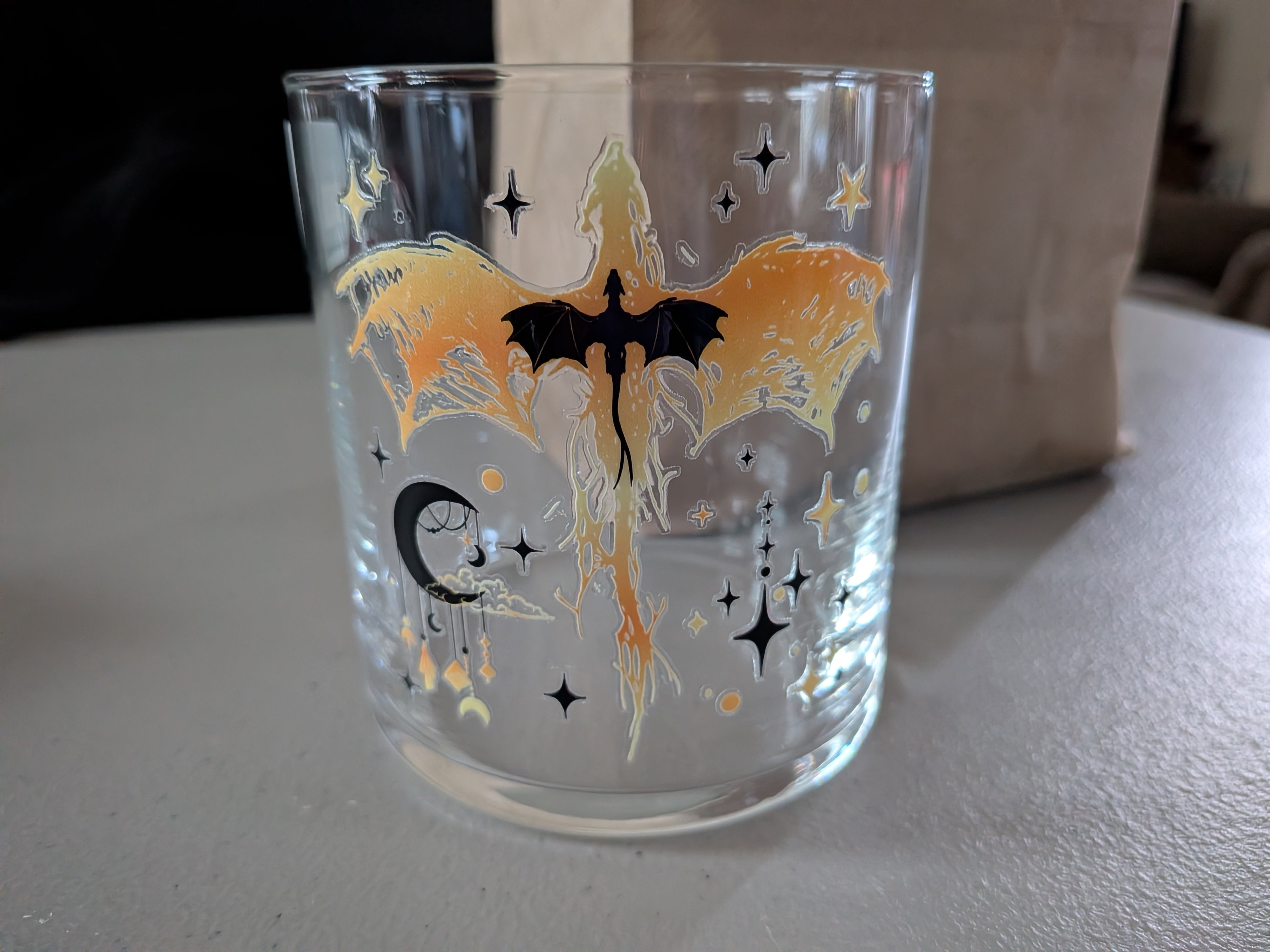 🔥💧NEW DROP 💧🔥 DRAGON DOUBLE OLD FASHIONED GLASSES