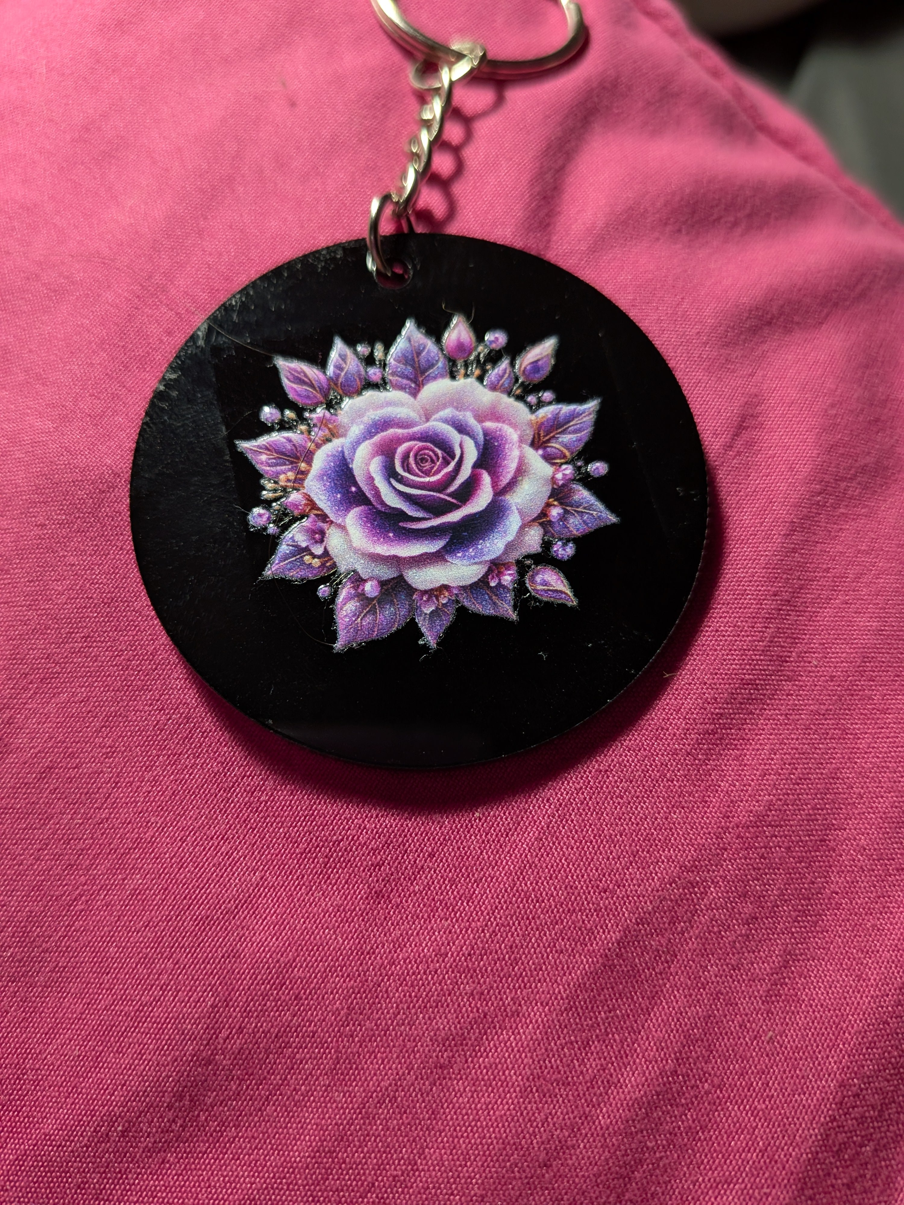 🔥💧NEW DROP 💧🔥Double-sided Black Acrylic keychains